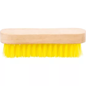 MagicHome kézi cipőkefe – fa, 14,5 × 4,5 × 4,5 cm