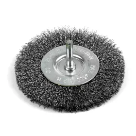   Drótkorong Strend Pro CWB-508 75 mm, körkefe, hullámos, szárral, 0,3 mm huzal