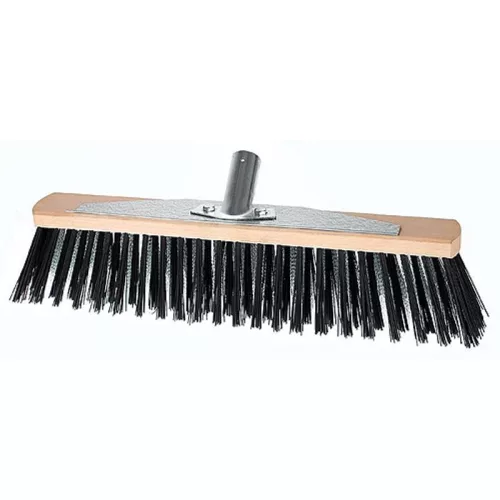 Geco U400.3 DUO úttisztító seprű – 400 mm, PVC/acél sörtékkel