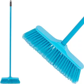   MagicHome B0684 seprű – kék, 120 cm-es fém nyéllel, 28,5 cm