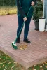 Geco műanyag seprű – 300 mm, 120 cm-es nyéllel