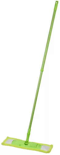 MagicHome Microfiber mikroszálas felmosó teleszkópos nyéllel – zöld, 44 cm
