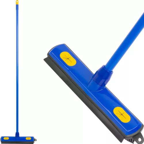 Neco seprű gumibetéttel – 300 mm, 126 cm-es nyéllel