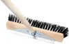 Geco U400.3 DUO WH úttisztító seprű nyéllel, PVC/acél sörtékkel – 400 mm