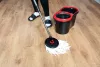 Strend Pro TURBOSTAR BLACK EDITION forgó felmosókészlet 13 literes vödörrel