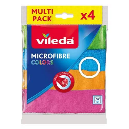 Vileda Microfibre Colors mikroszálas kendő – 4 db