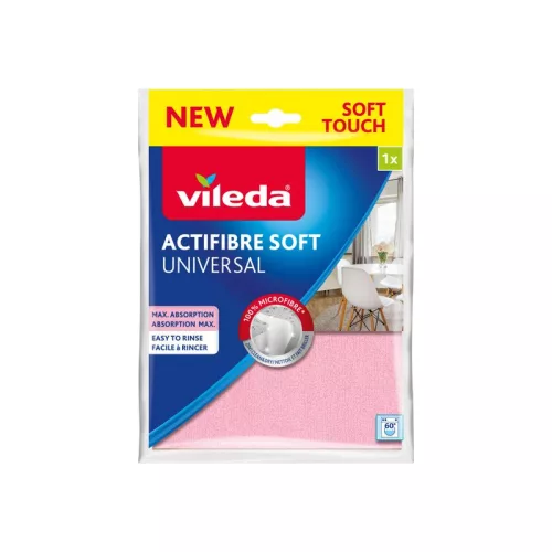 Vileda Actifibre puha mikroszálas kendő – 32 × 27 cm