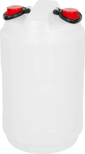 JPP-D 50 liter UN, Kétnyílású műanyag hordó erjesztéshez, ivóvízhez, HDPE