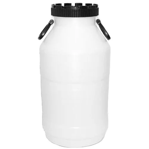 JPP 20 liter, Széles szájú műanyag hordó erjesztéshez, ivóvízhez, nyílás 145 mm, HDPE, 44,5 cm