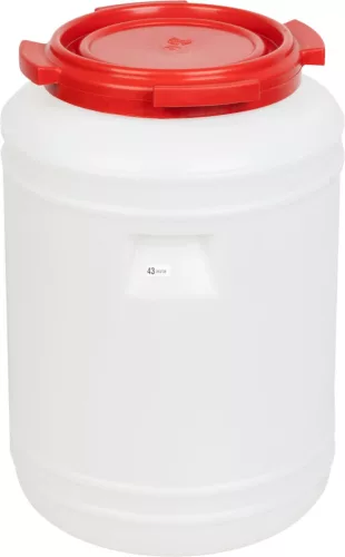Pannon MK27002, Műanyag menetes erjesztőhordó, 50 liter, 250 mm