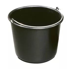   Vödör ReCycled, 10 literes, építőipari, műanyag, fekete