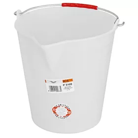 ICS P5112 műanyag vödör kiöntővel – 12 liter, fehér