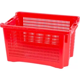 ICS M401000, Műanyag rekesz, 40 liter, 56x35x31 cm, piros