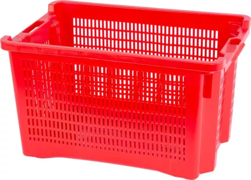 ICS M401000, Műanyag rekesz, 40 liter, 56x35x31 cm, piros