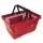 Bevásárló kosár Racks Shopper, 20 literes, piros