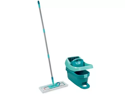 Leifheit Wiper Press Profi XL Mobile 55096 takarítókészlet – felmosó + 8 literes vödör