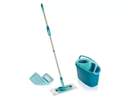 Leifheit Clean Twist M Ergo 52137 takarítókészlet – felmosó + 12 literes vödör + Static Plus pótfej