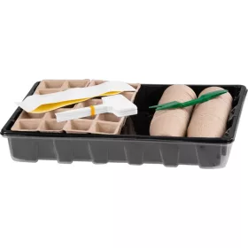   Strend Pro, 66 részes Mini palántázó készlet, 45 palántahely, 37,5x23x6 cm