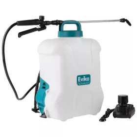   Evika DJ160, 16 liter, Akkumulátoros hátizsákos permetező, 10,8V, lítium akkumulátor