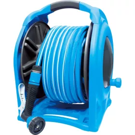   Tömlődob AQUACRAFT 990076, 1/2"" kerti tömlővel, L-25 m, pisztoly