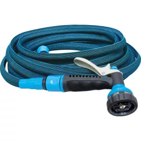  AQUACRAFT® 870020 kerti tömlő, 1/2", 10-20 m, flexibilis