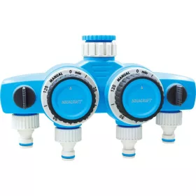   AQUACRAFT 290040 időzítő, mechanikus, 4-utas, max. 120 perc