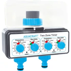   AQUACRAFT® 290160 időzítő, G3/4", mechanikus, 2-utas, 2xAA