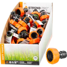  Csatlakozó Strend Pro 1/2", vízcsaphoz, SoftTouch, adapter, Sellbox 80 db