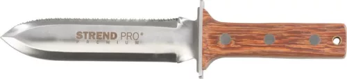 Strend Pro Premium, HORI HORI, Kerti kés tokkal, fa nyéllel, univerzális