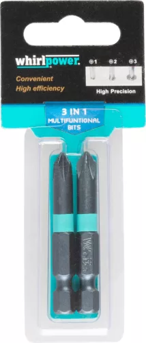 Strend Pro Premium Torx Bit Whirlpower 3 az 1-ben multifunkcionális 50mm, 2 db