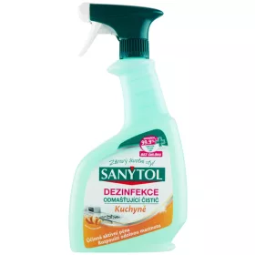   Sanytol Fertőtlenítő Zsírtalanító Tisztítószer Konyhába, Citrusos, 500 ml