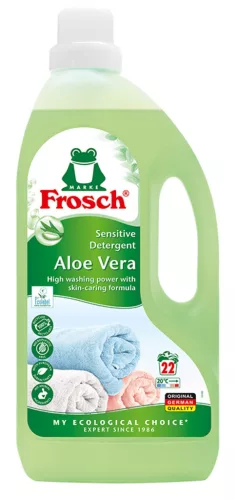 Frosch Aloe Vera Sensitive Mosószer, 1500 ml