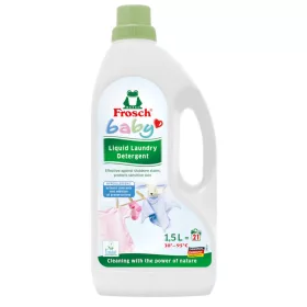   Frosch Baby hipoallergén mosószer csecsemő ruhákhoz, 1500 ml
