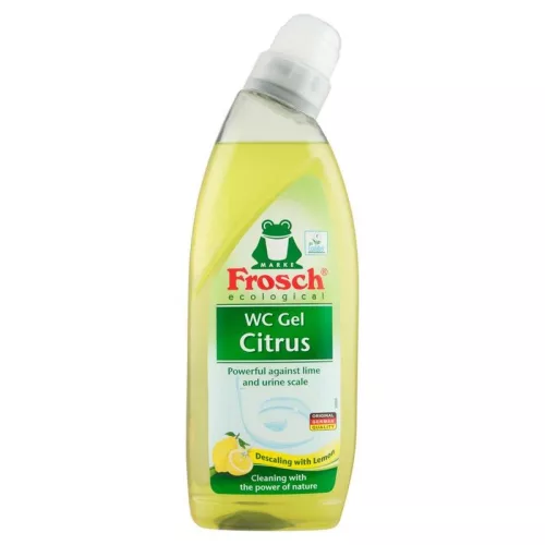 Frosch WC gél, citrus, 750 ml