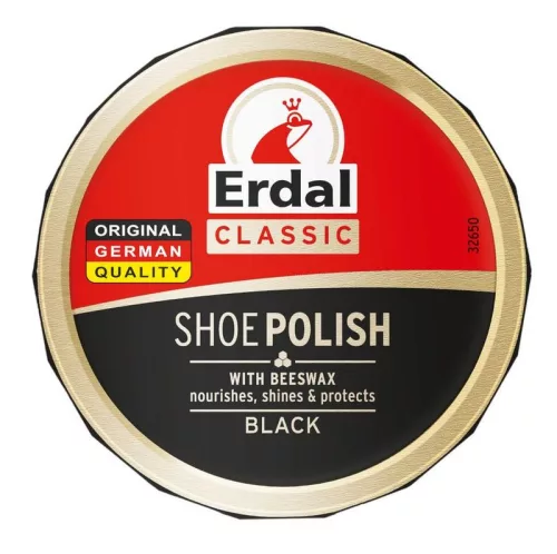 Erdal cipőápoló krém, fekete, 55 ml