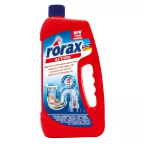 Rorax 2 az 1-ben tisztítószer lefolyókhoz, 1000 ml