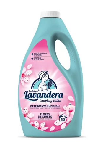 Lavandera mosógél, cseresznyevirág, 2500 ml/50 mosás