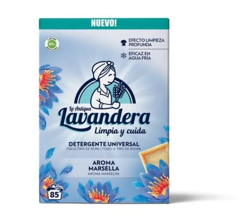 Lavandera mosópor, marseille-i szappan, 4675 g/85 mosás