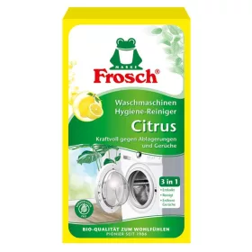 Frosch Higiéniás mosógéptisztító, citrom, 250 g