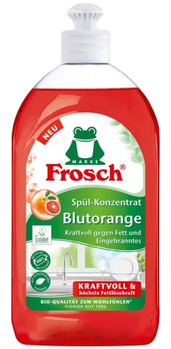 Frosch mosogatószer vérnarancs illattal – 500 ml