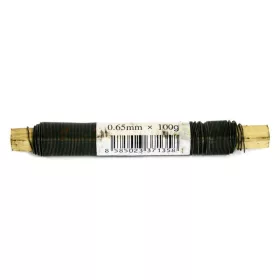   Strend Pro GreenYard 0,65 mm, 100 g Kötöződrót tekercs, PVC fekete