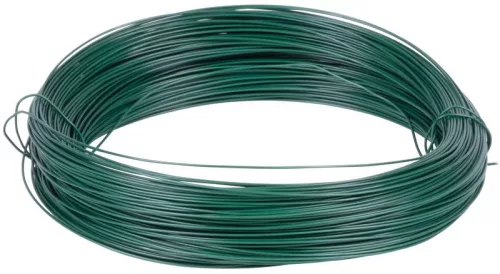 Pwire.mc PVC bevonatú horganyzott acél kötőhuzal, 1,20 mm, L-26 m