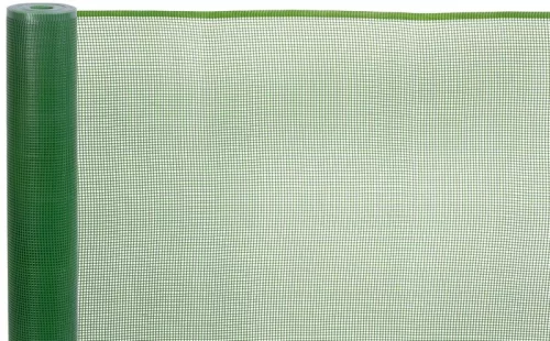 ECONOMY 1, Műanyag háló, 1000/05x05 mm, négyzetes minta, 300g/m2, zöld, 10 m-es tekercs