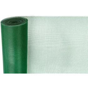   ECONOMY 2, Műanyag háló, 1000/05x05 mm, négyzetes minta, 300g/m2, zöld, 10 m-es tekercs