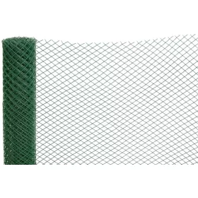   ECONOMY 6, Műanyag háló, 1000/20x20 mm, 45°-os négyzetes minta, 300g/m2, zöld, 5 m-es teker