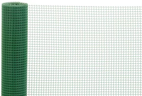 ECONOMY 5, Műanyag háló, 1000/10x10 mm, négyzetes minta, 300g/m2, zöld, 5 m-es tekercs
