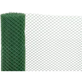   ECONOMY 6, Műanyag háló, 1000/20x20 mm, 45°-os négyzetes minta, 300g/m2, zöld, 10 m-es teke