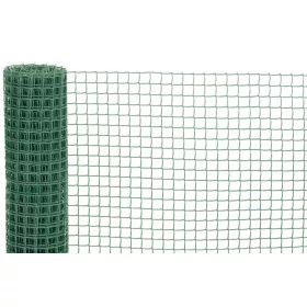   ECONOMY 7, Műanyag háló, 1000/20x20 mm, négyzetes minta, 300g/m2, zöld, 5 m-es tekercs