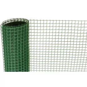   ECONOMY 7, Műanyag háló, 1000/20x20 mm, négyzetes minta, 300g/m2, zöld, 10 m-es tekercs