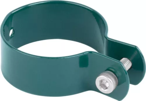 Strend Pro METALTEC FA005, Bilincs kerek oszlophoz, 48 mm, zöld, RAL6005